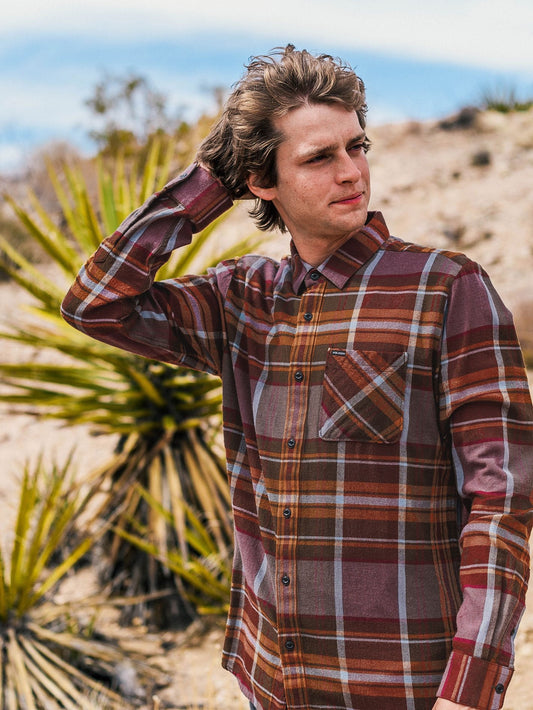 Caden Plaid Shirt - PORT
