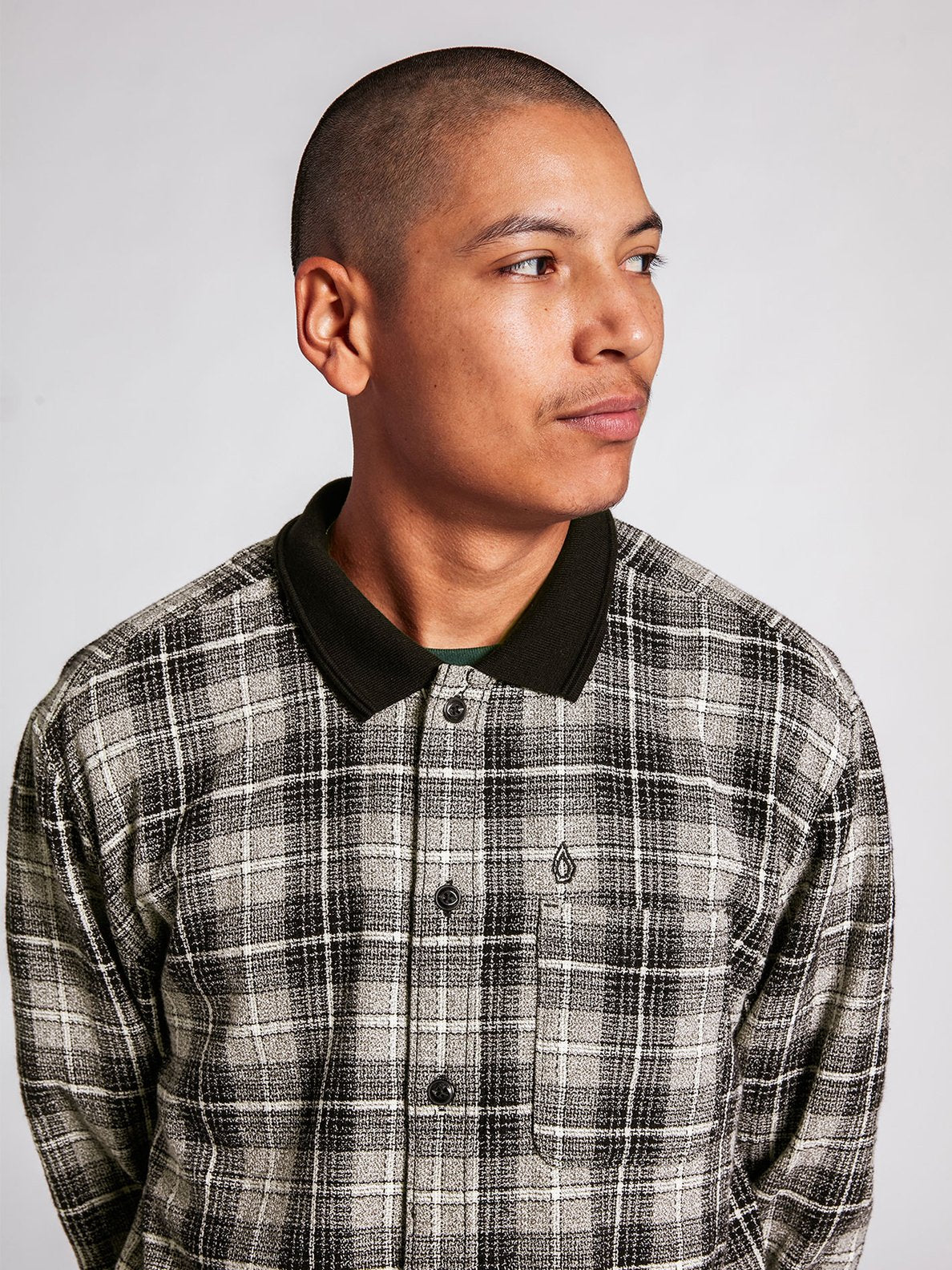 Louie Lopez Flannel Shirt - BLACK