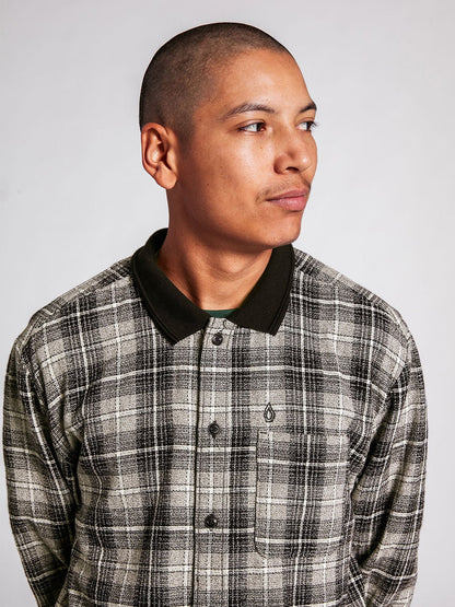 Louie Lopez Flannel Shirt - BLACK