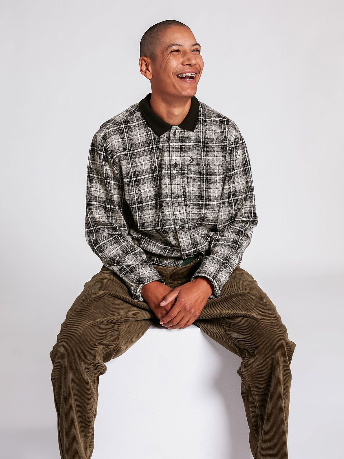 Louie Lopez Flannel Shirt - BLACK