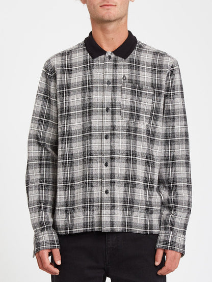 Louie Lopez Flannel Shirt - BLACK