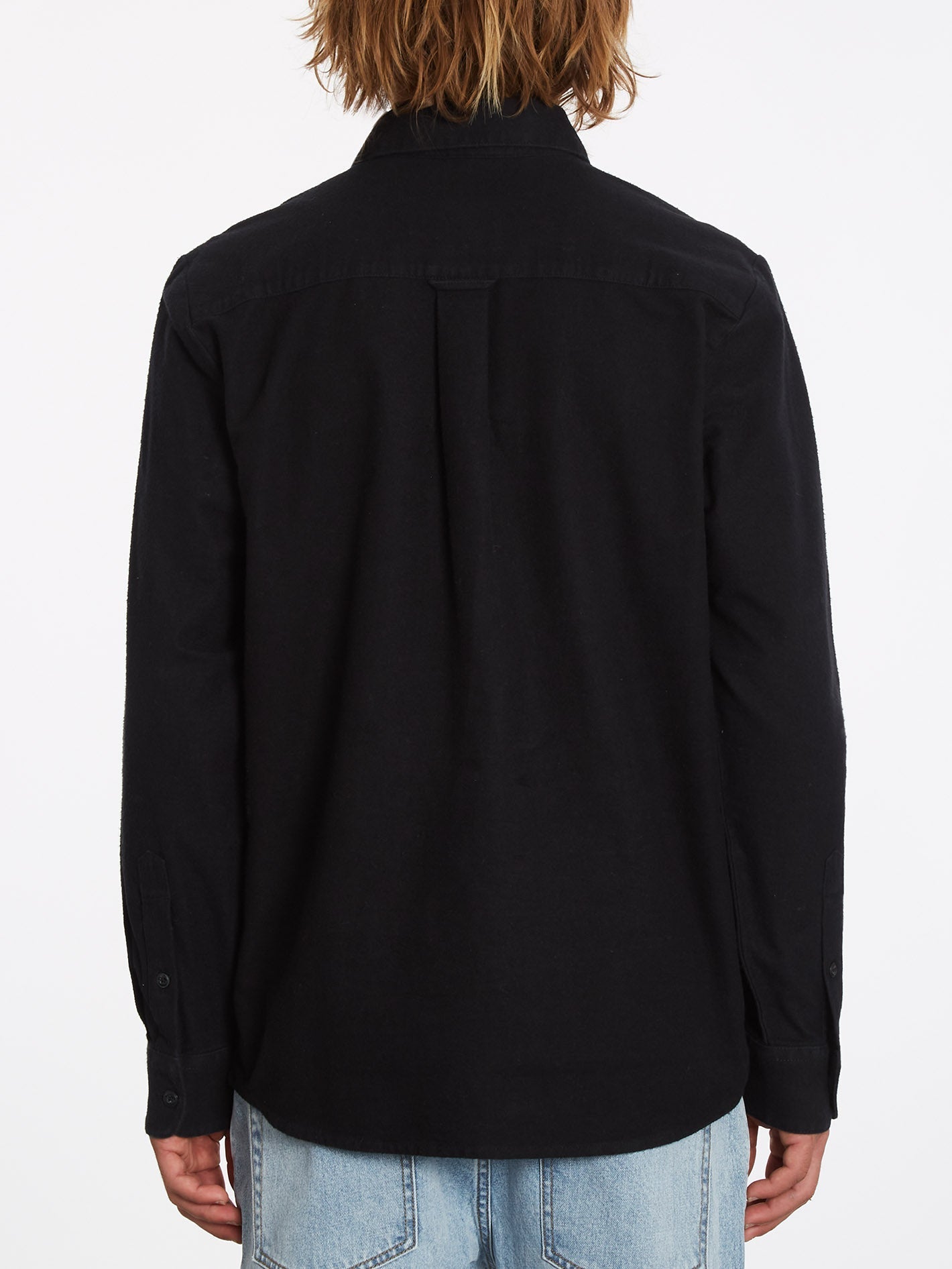 Minneret Flannel Shirt - BLACK
