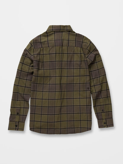 Caden Plaid Shirt - MILITARY