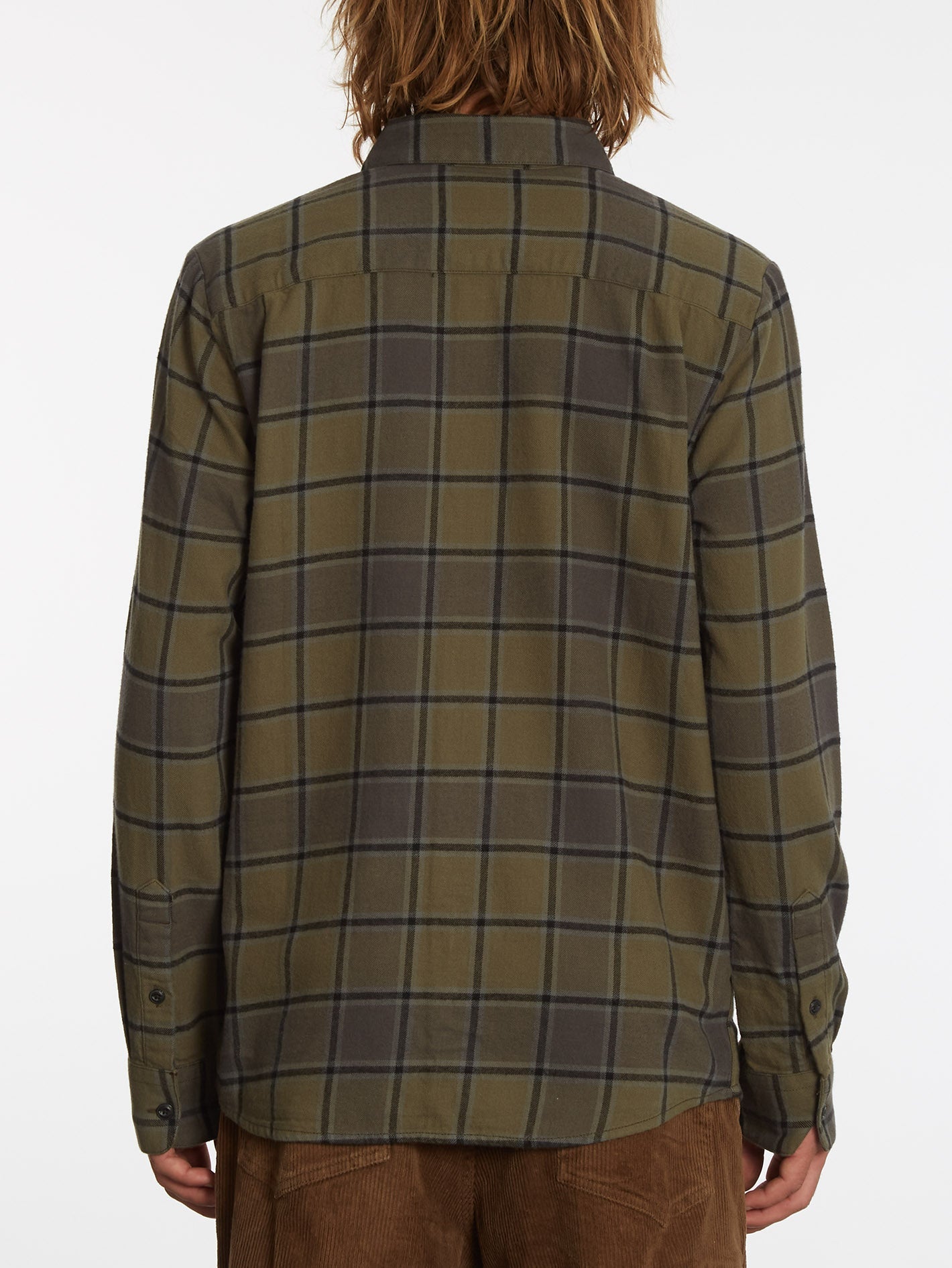 Caden Plaid Shirt - MILITARY