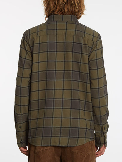 Caden Plaid Shirt - MILITARY