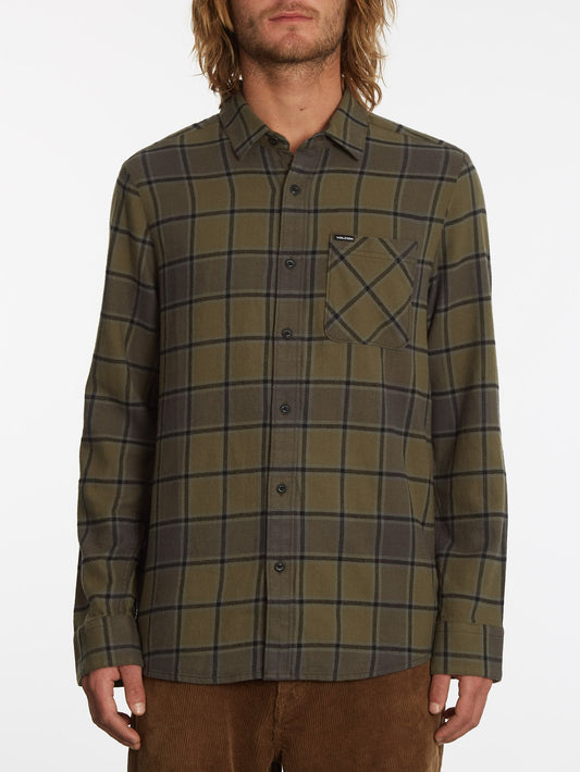 Caden Plaid Shirt - MILITARY