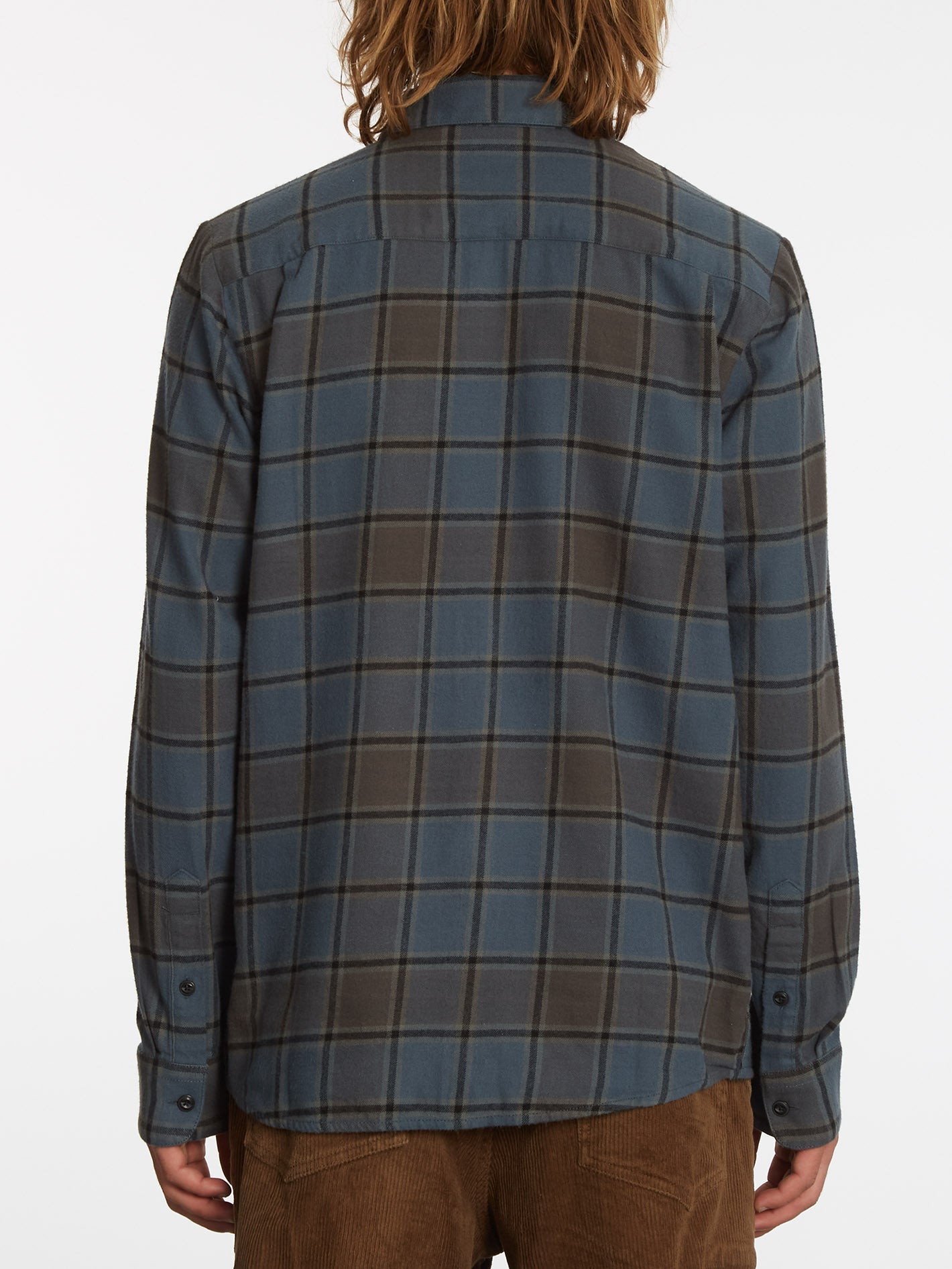 Caden Plaid Shirt - MARINA BLUE