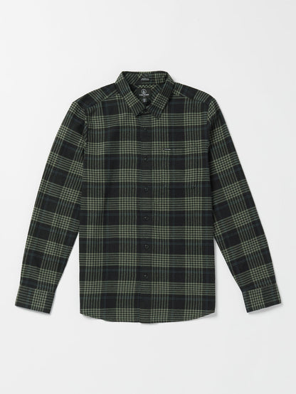 Caden Plaid Shirt - BLACK