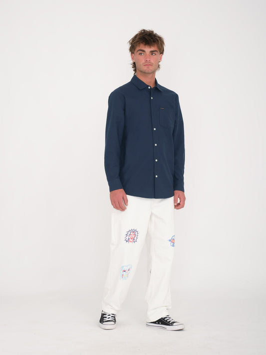 Veeco Oxford Shirt - NAVY