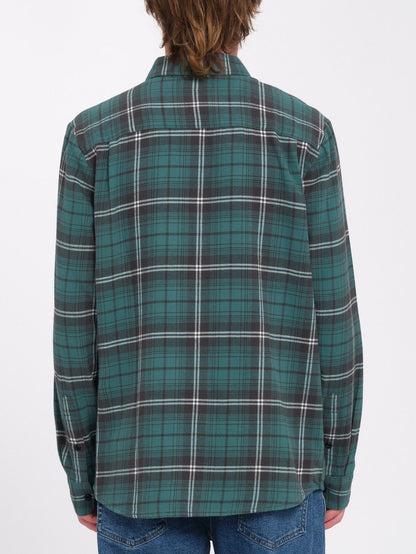 Caden Plaid Shirt - Sea Green