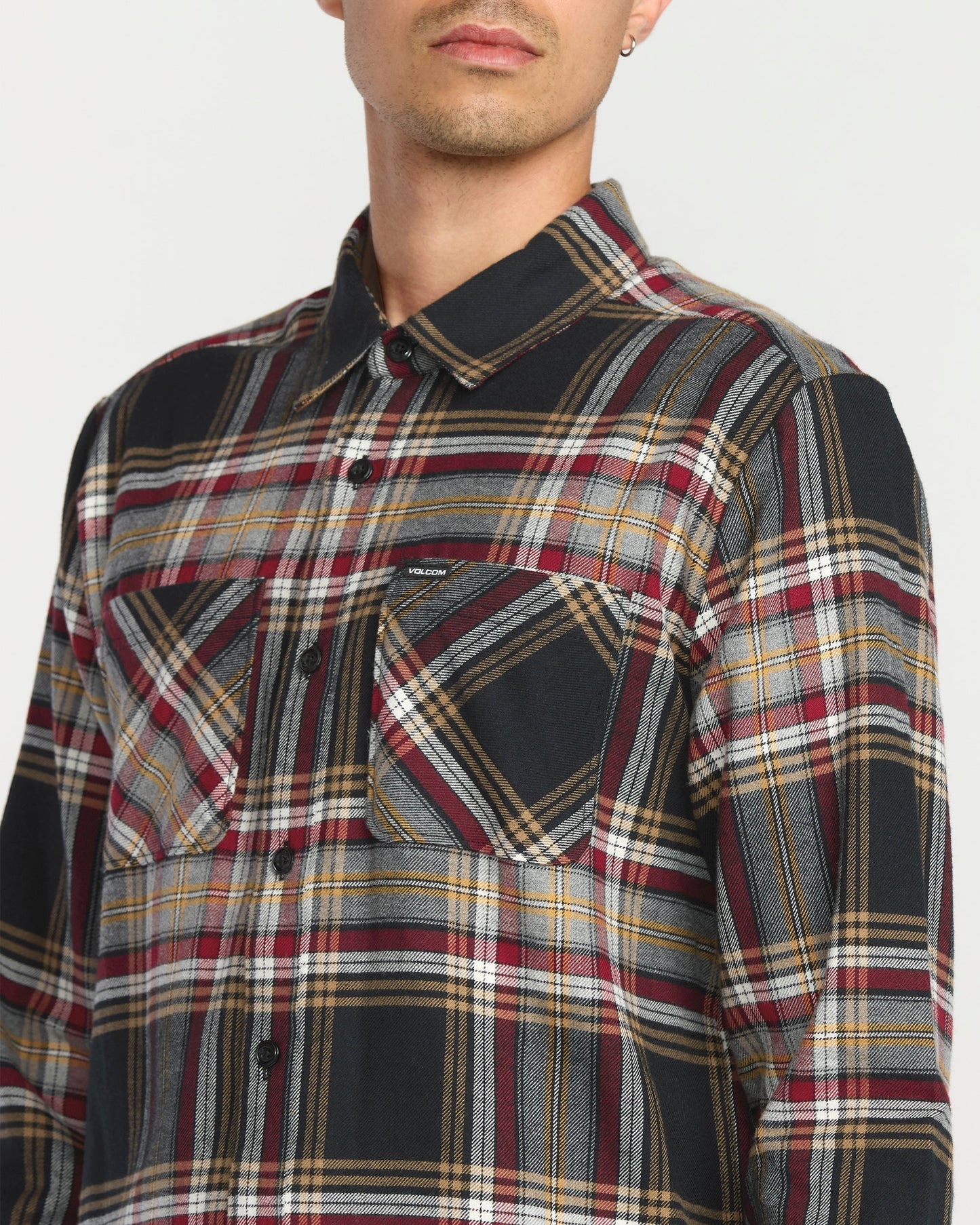 Netastone Flannel Shirt - Antique Black