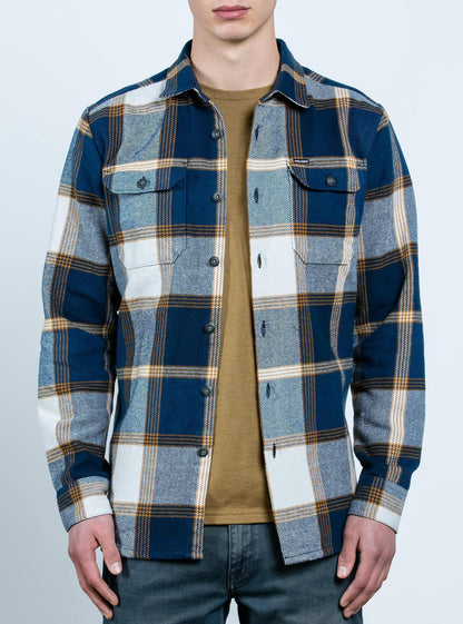 Heavy Daze Long Sleeve Shirt - Indigo
