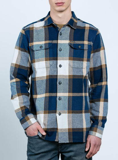 Heavy Daze Long Sleeve Shirt - Indigo