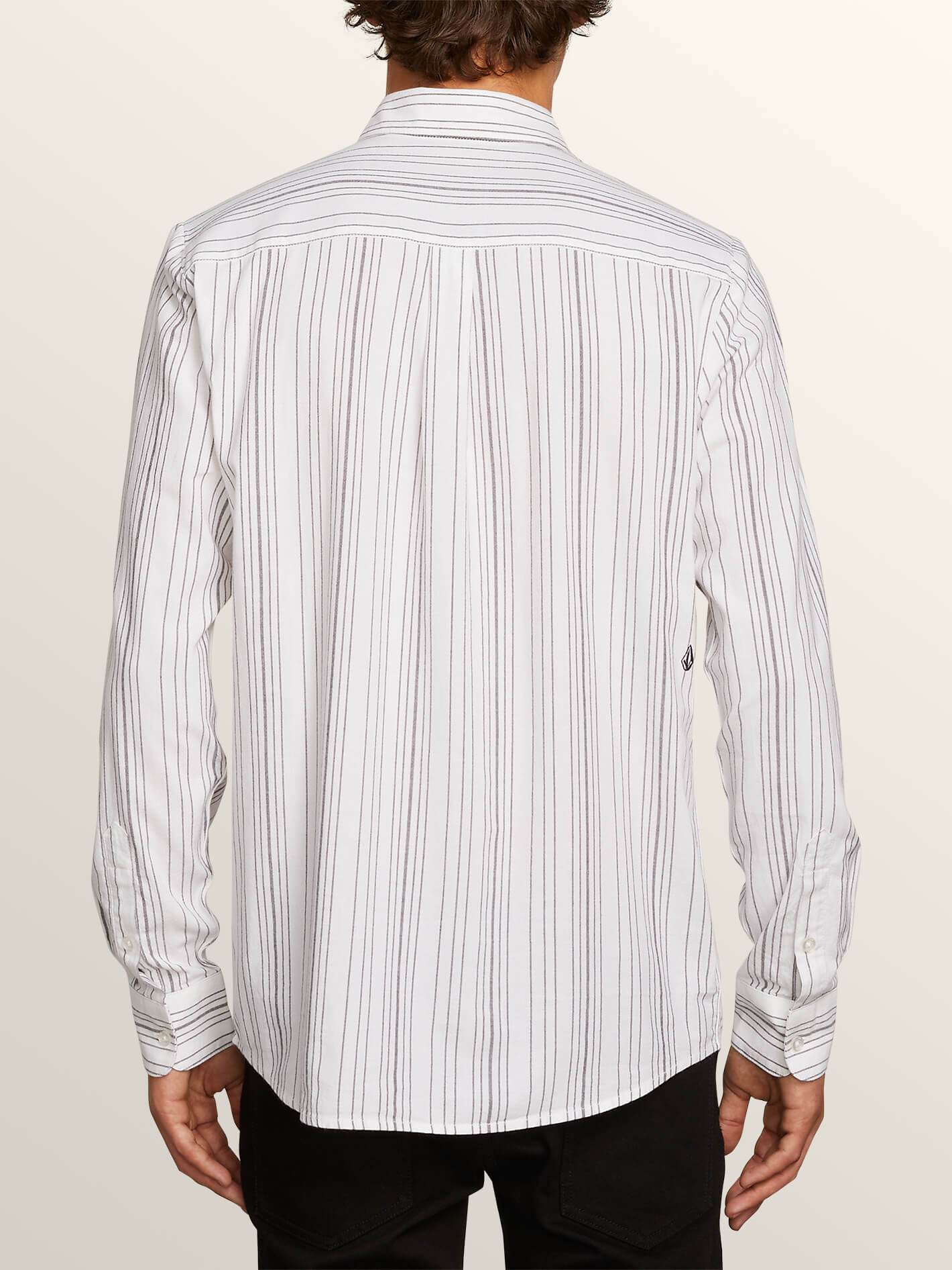 Clasher Long Sleeve Shirt - White