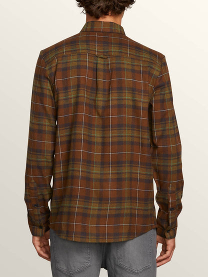 Lumberg Long Sleeve Flannel - Vineyard Green