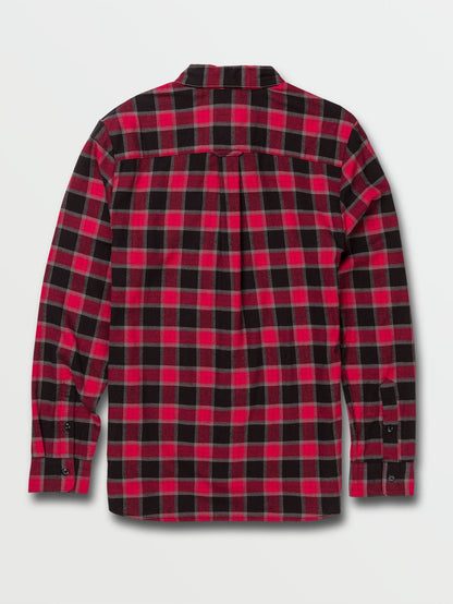 Shadows Flannel Shirt - BLACK