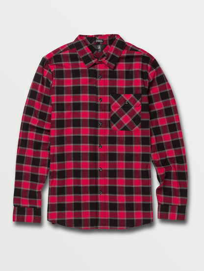 Shadows Flannel Shirt - BLACK