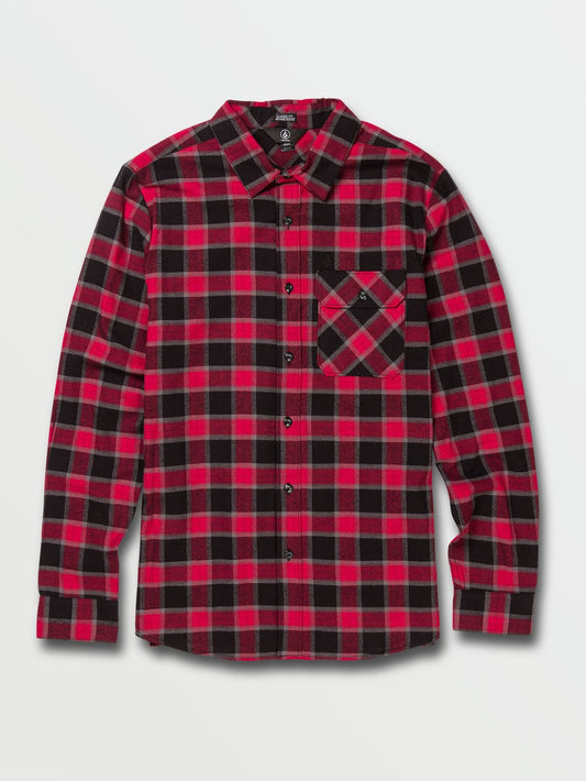 Shadows Flannel Shirt - BLACK