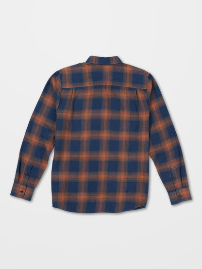 Netastone Flannel Shirt - NAVY