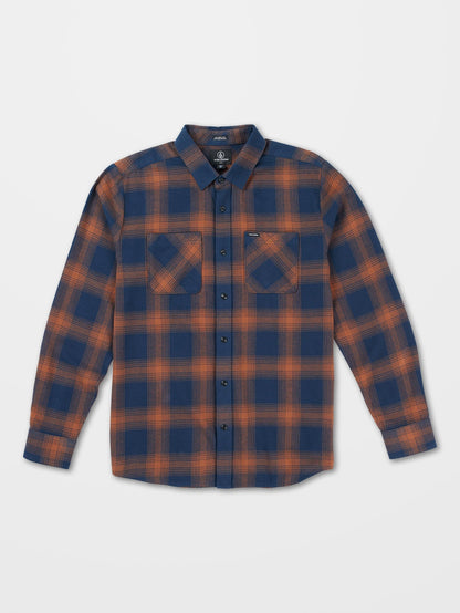 Netastone Flannel Shirt - NAVY