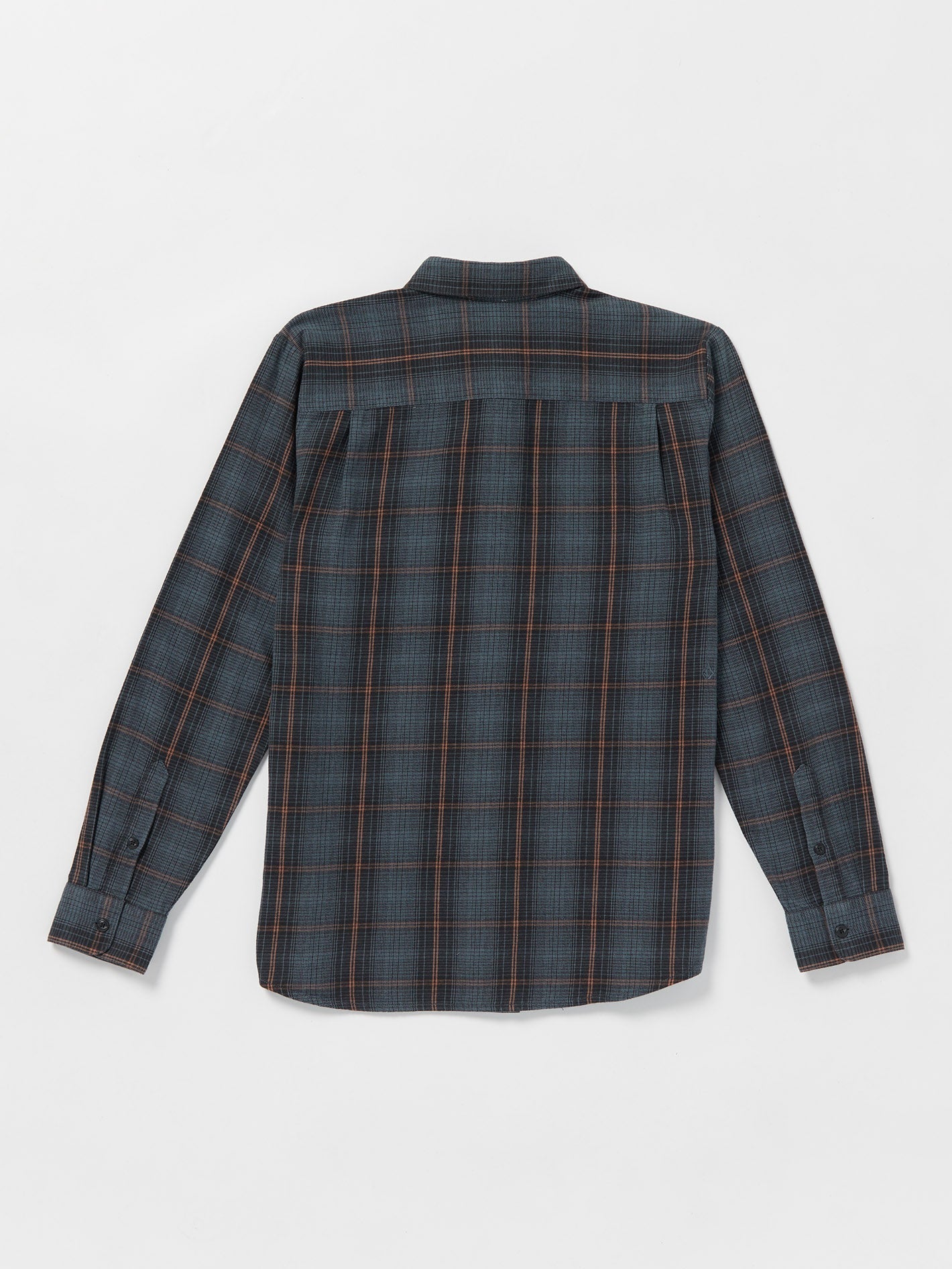 Heavy Twills Flannel Shirt - DARK SLATE