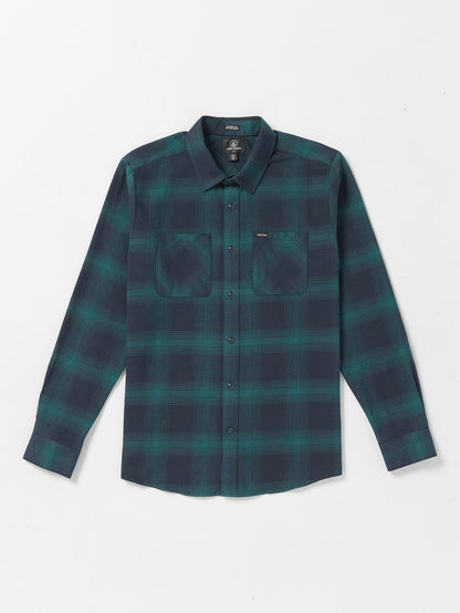 Netastone Flannel Shirt - NAVY