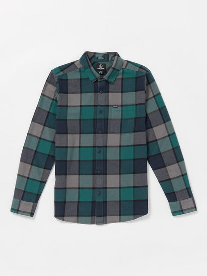 Caden Plaid Shirt - NAVY