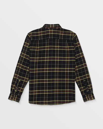 Netastone Flannel Shirt - Black