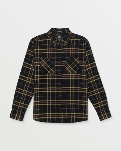 Netastone Flannel Shirt - Black