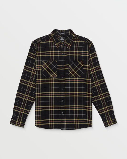 Netastone Flannel Shirt - Black