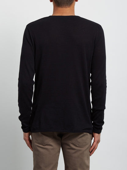 Harweird Crew Sweater - Black
