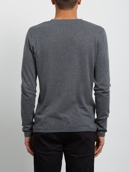Harweird Crew Sweater - Pewter