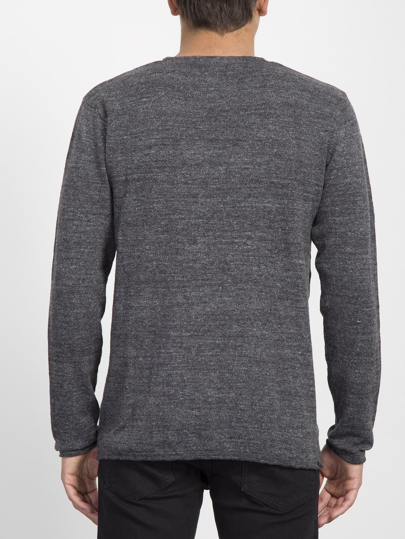 Faine Crew Sweater  - Black