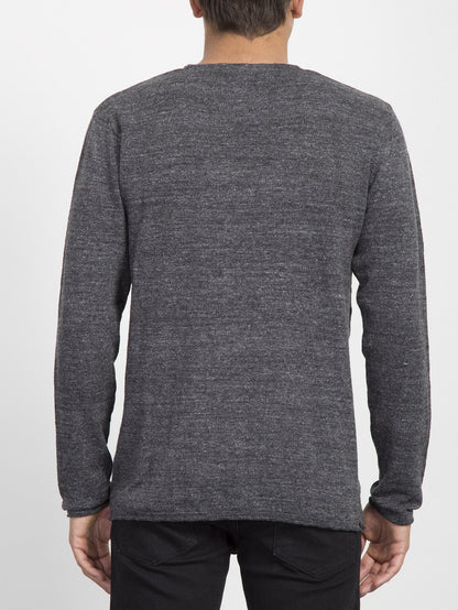 Faine Crew Sweater  - Black