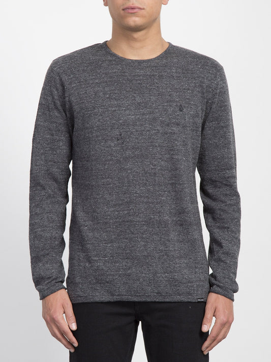 Faine Crew Sweater  - Black