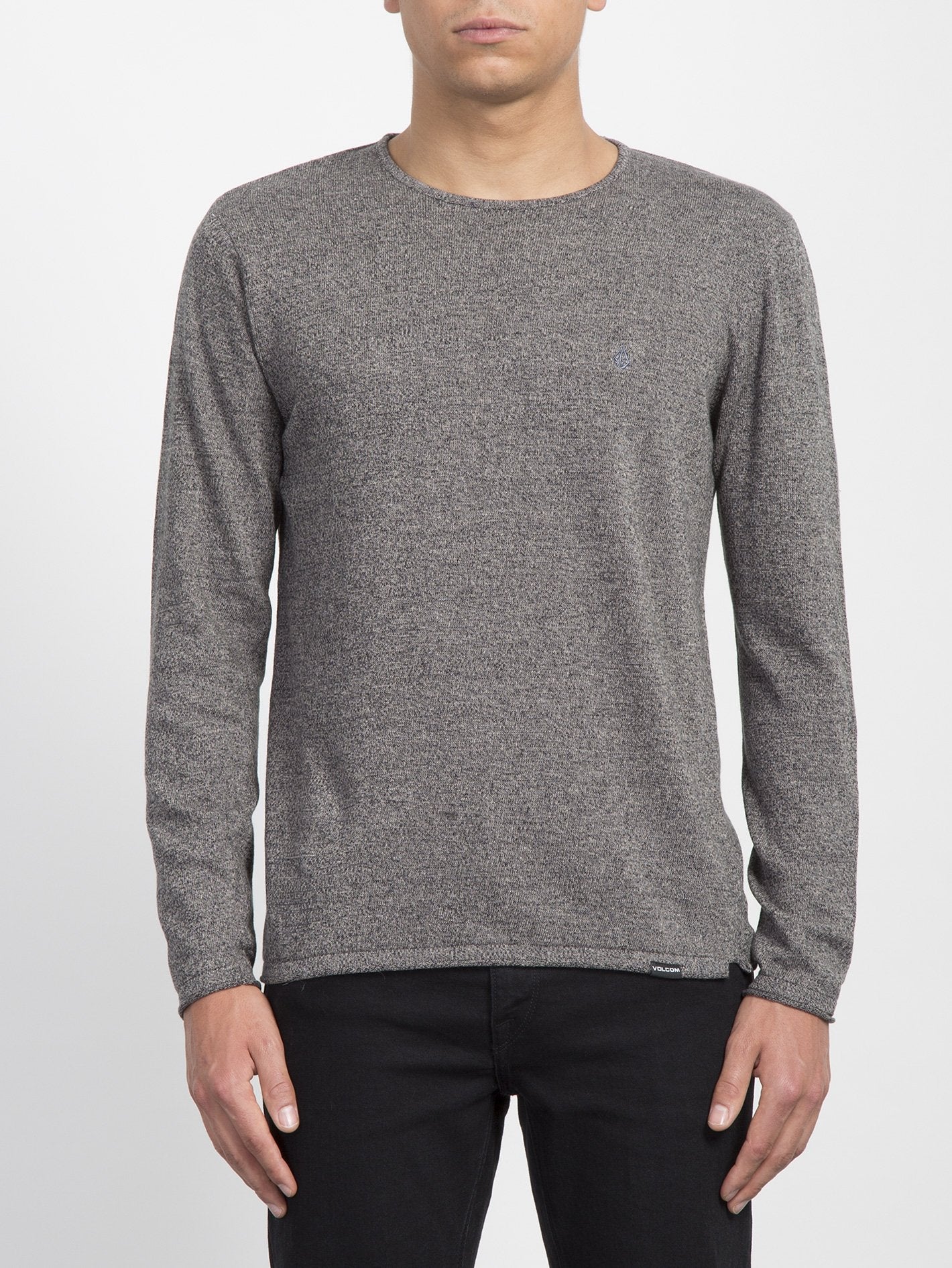 Faine Crew Sweater  - Heather Grey