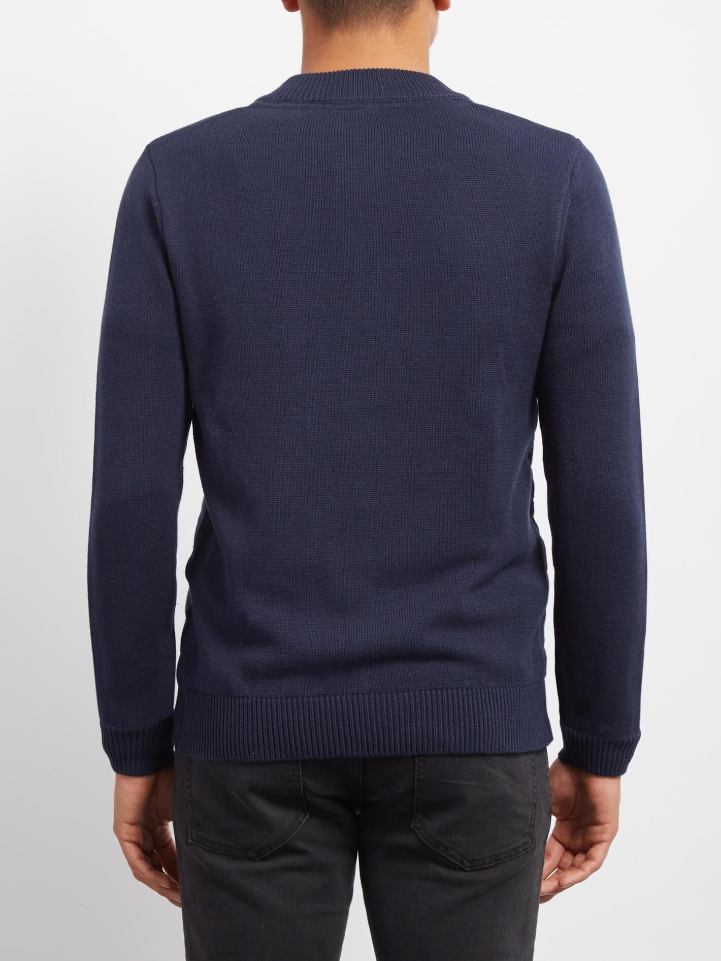Vorton Pullover - Navy