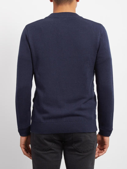 Vorton Pullover - Navy