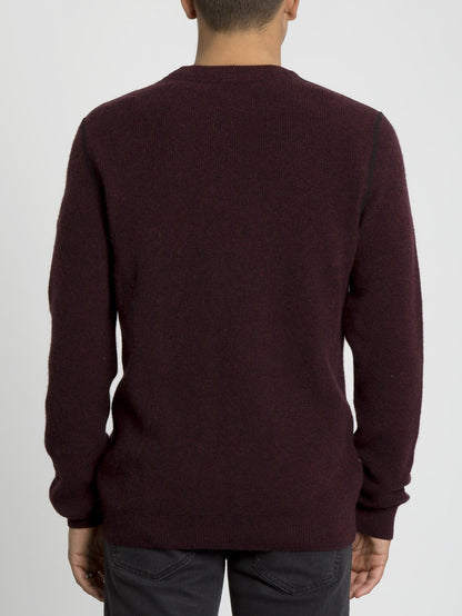 Glendal Sweater - Cabernet