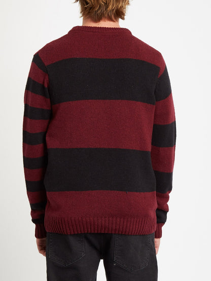 Edmonder Striped Pullover - PORT