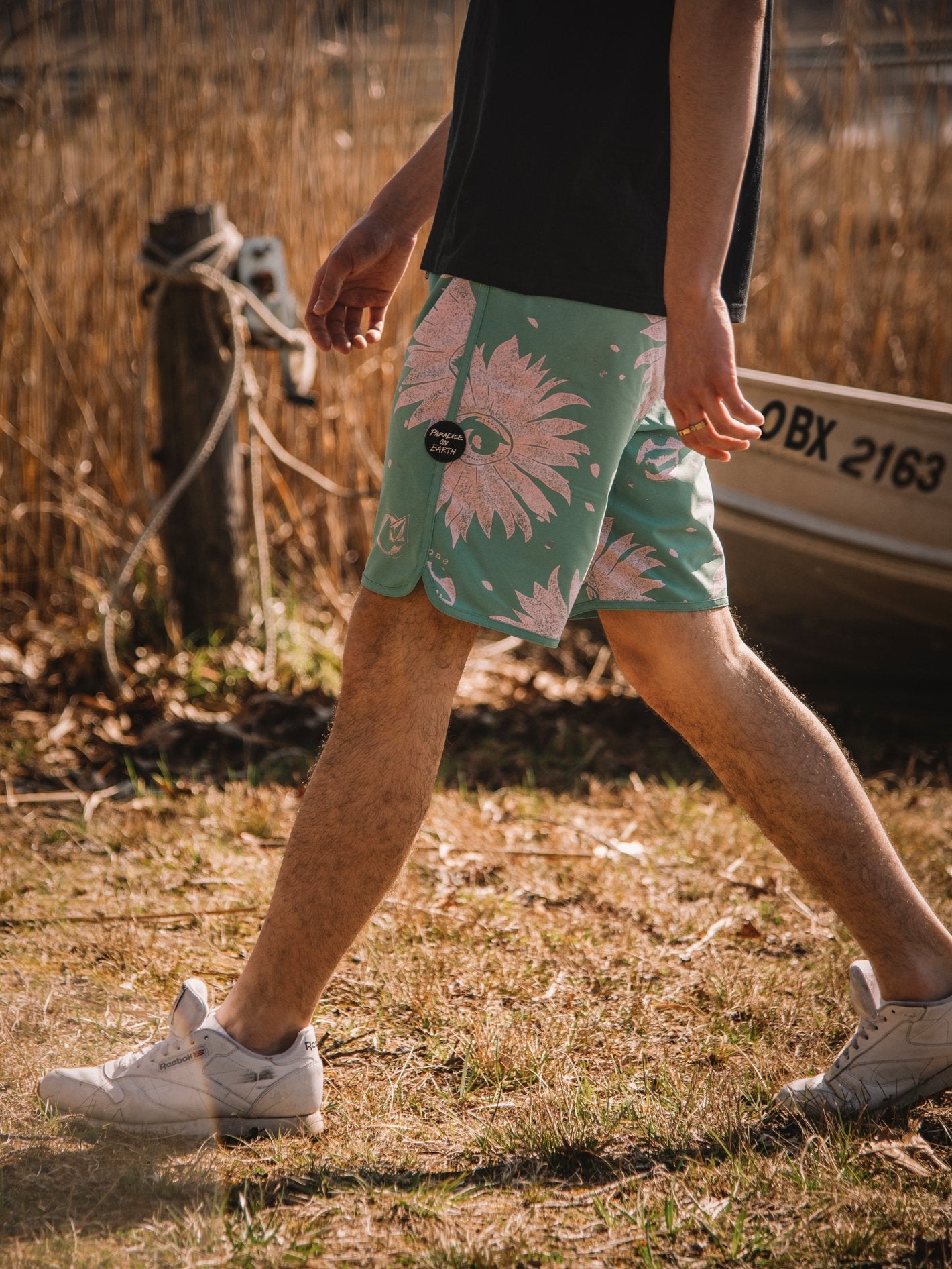 OBX Pope 19" Boardshort - WINTERGREEN