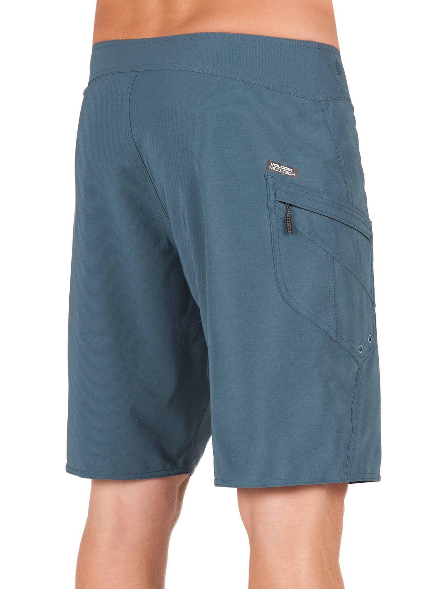 Lido Solid Mod Boardshorts - Airforce Blue