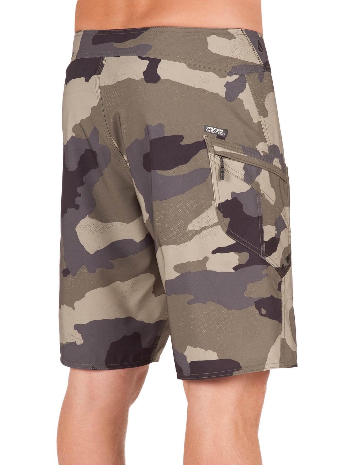 Lido Solid Mod Boardshorts - Camouflage