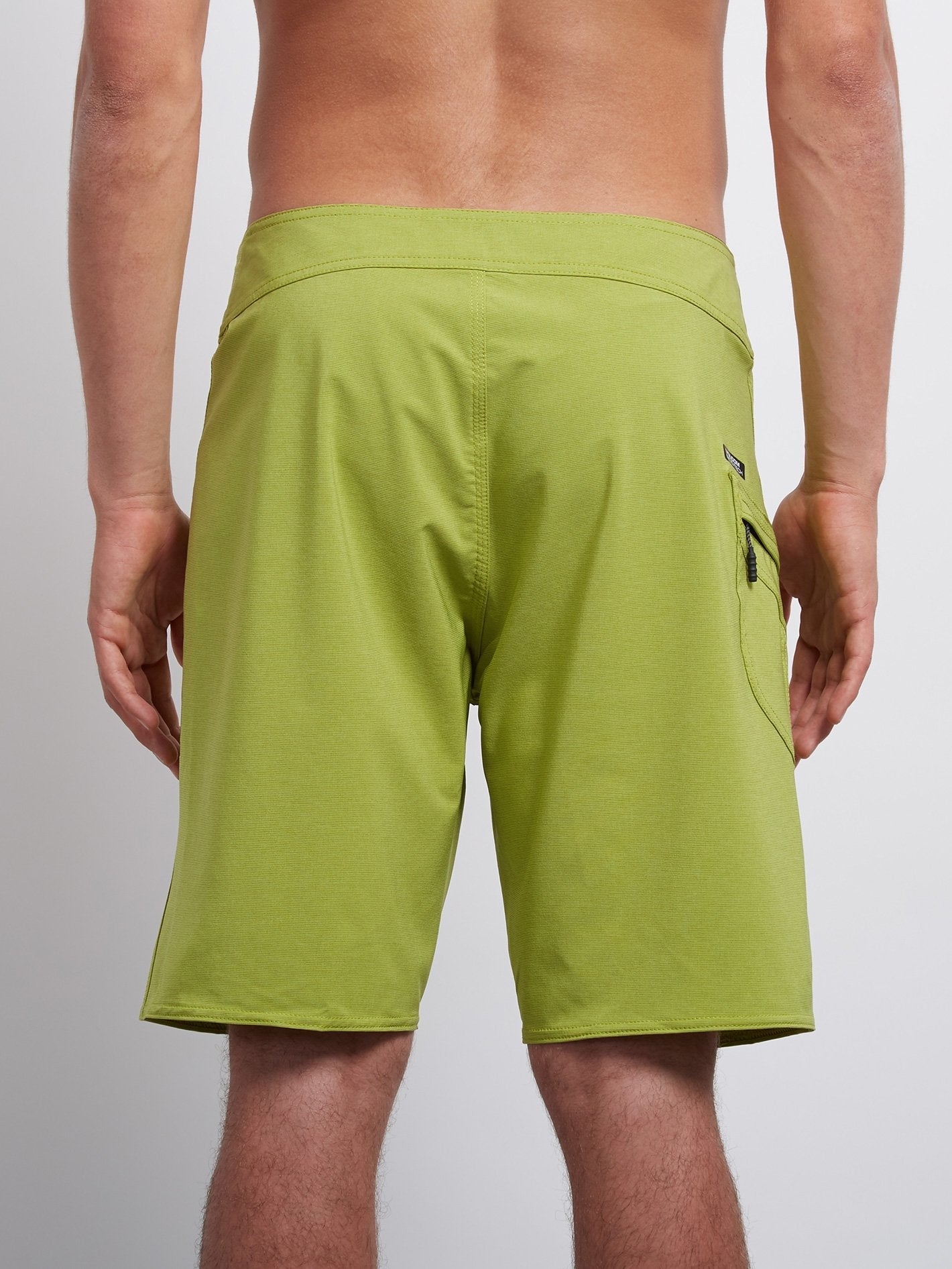 Lido Solid Mod Boardshorts - Thyme Green