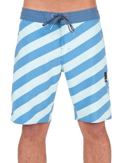 Stripey Stoneys Boardshorts - Deep Water