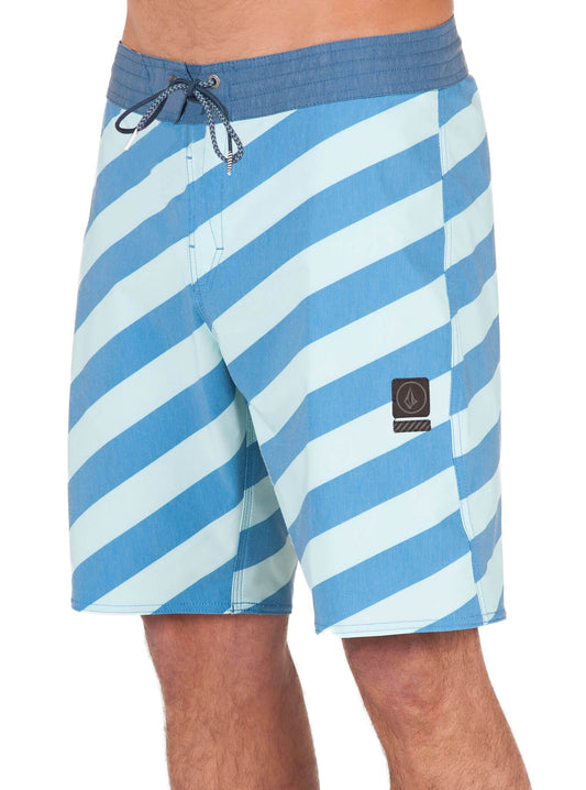 Stripey Stoneys Boardshorts - Deep Water