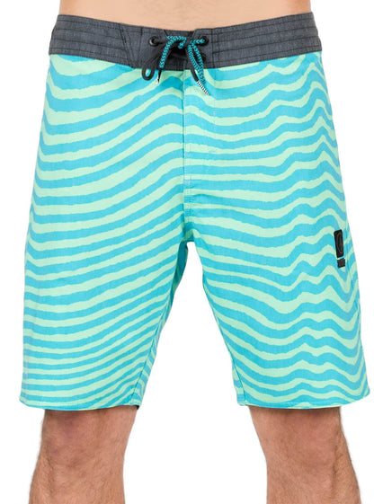 Mag Vibes Stoneys Boardshorts - Aqua