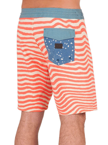 Mag Vibes Stoneys Boardshorts - Papaya