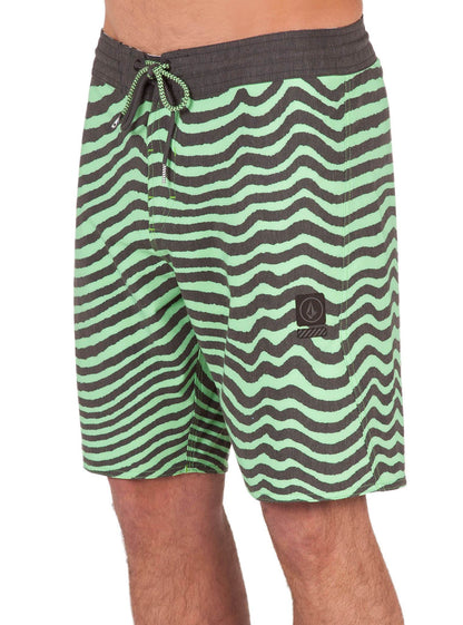 Mag Vibes Stoneys Boardshorts - Poison Green