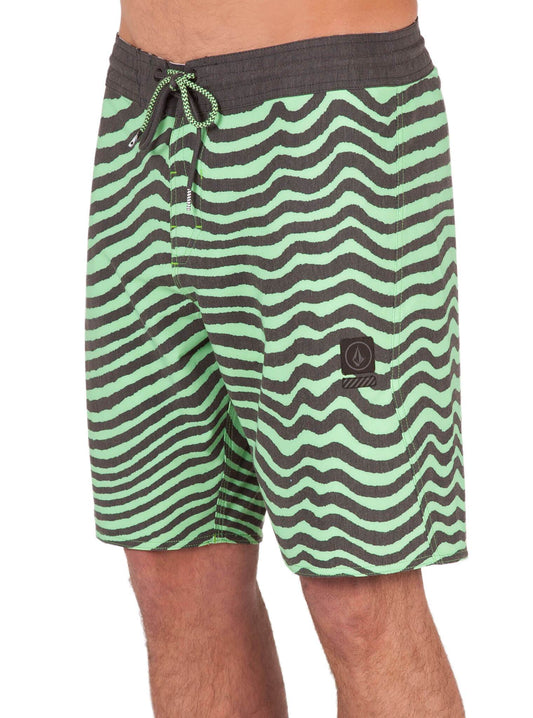 Mag Vibes Stoneys Boardshorts - Poison Green